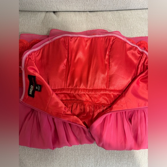 Miss Sixty Pink and Red Dress - Picture 7 of 9